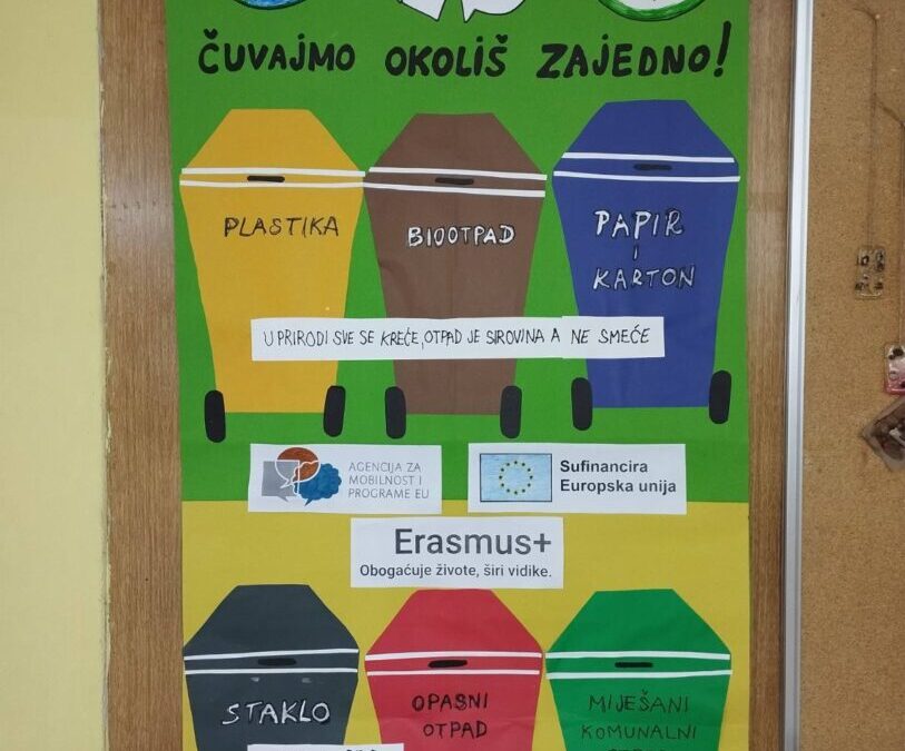 Zelena budućnost – Erasmus+ izložba u OŠ Šarengrad