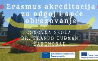 OSNOVNOJ ŠKOLI DR. FRANJO TUĐMAN ŠARENGRAD DODIJELJENA ERASMUS AKREDITACIJA